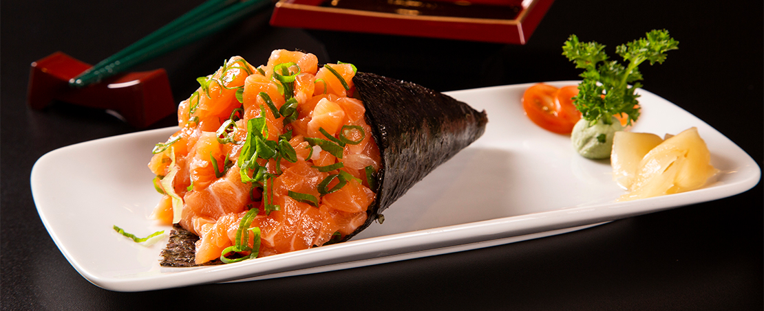 sushi nigiri de gamba