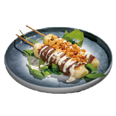 Pincho de Ternera con Queso (1u)