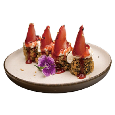 Maki Frito Fresa (4u)