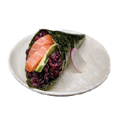 Temaki Arroz Negro (1u)